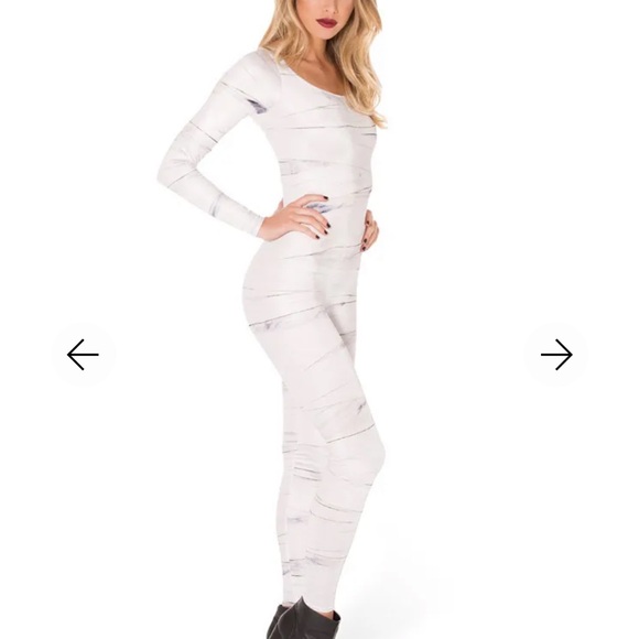 BLACKMILK - MUMMY RETURNS LONG SLEEVE CATSUIT - Picture 1 of 5